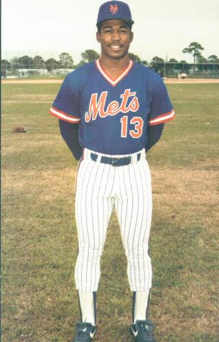 1986 TCMA New York Mets Postcards #NYM86-33 Stan Jefferson Front