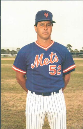 1986 TCMA New York Mets Postcards #NYM86-40 Greg Pavlick Front