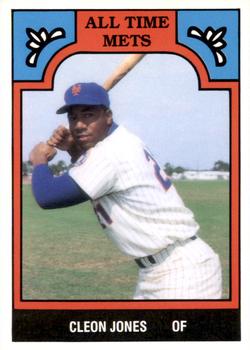 1986 TCMA All-Time New York Mets - Color #5M Cleon Jones Front