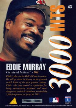 1995 Zenith #43 Eddie Murray Back