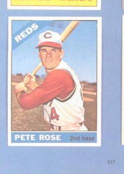 1985 Renata Galasso Pete Rose #117 Pete Rose Back