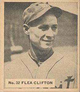 1936 World Wide Gum (V355) #32 Flea Clifton Front