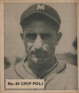 1936 World Wide Gum (V355) #84 Crip Polli Front