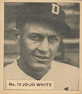 1936 World Wide Gum (V355) #74 Jo Jo White Front