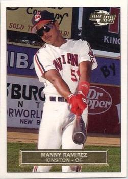 1992-93 Fleer Excel #164 Manny Ramirez Front