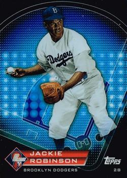 2011 Topps - Prime 9 Player of the Week Refractors #PNR3 Jackie Robinson Front