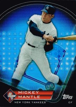 2011 Topps - Prime 9 Player of the Week Refractors #PNR7 Mickey Mantle Front