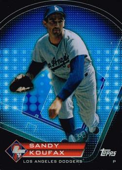 2011 Topps - Prime 9 Player of the Week Refractors #PNR9 Sandy Koufax Front