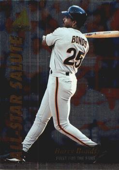 1995 Zenith - All-Star Salute #13 Barry Bonds Front