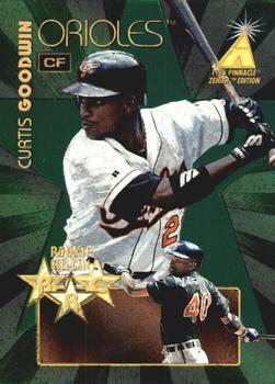 1995 Zenith - Rookie Roll Call #9 Curtis Goodwin Front