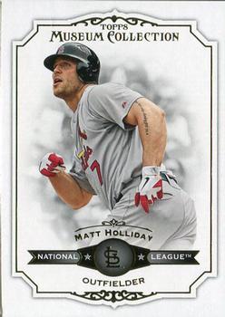 2012 Topps Museum Collection #20 Matt Holliday Front