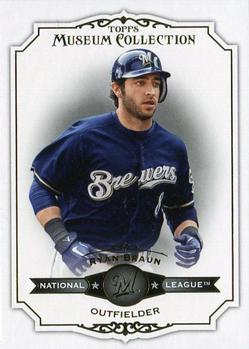 2012 Topps Museum Collection #63 Ryan Braun Front
