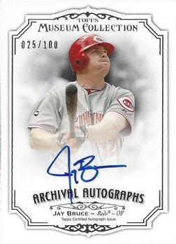 2012 Topps Museum Collection - Archival Autographs #AA-JB Jay Bruce Front
