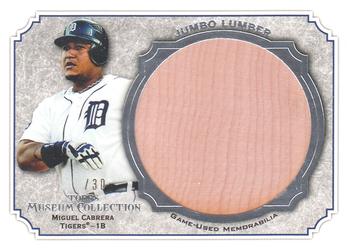 2012 Topps Museum Collection - Jumbo Lumber #MMJLR-MCA Miguel Cabrera Front