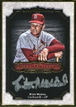 2012 Topps Museum Collection - Framed Museum Collection Autographs Gold 15 #MCA-SM Stan Musial Front
