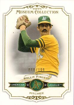 2012 Topps Museum Collection - Green #48 Rollie Fingers Front