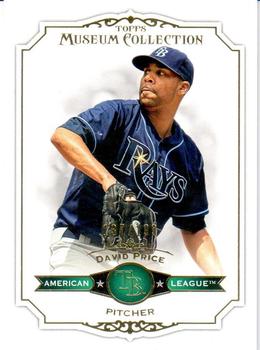 2012 Topps Museum Collection - Green #55 David Price Front