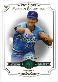2012 Topps Museum Collection - Green #80 Phil Niekro Front