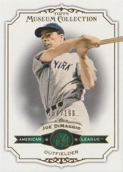 2012 Topps Museum Collection - Green #81 Joe DiMaggio Front