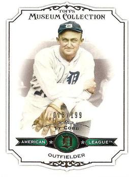 2012 Topps Museum Collection - Green #70 Ty Cobb Front