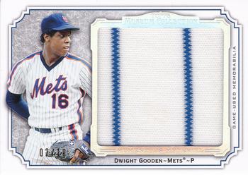 2012 Topps Museum Collection - Momentous Material Jumbo Relics Platinum #MMJR-DG Dwight Gooden Front