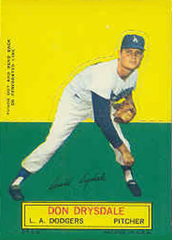 1964 Topps Stand-Ups #NNO Don Drysdale Front