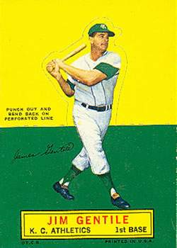 1964 Topps Stand-Ups #NNO Jim Gentile Front