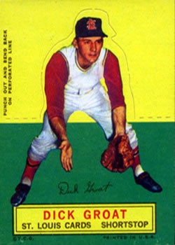 1964 Topps Stand-Ups #NNO Dick Groat Front