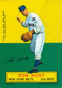 1964 Topps Stand-Ups #NNO Ron Hunt Front