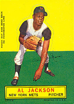 1964 Topps Stand-Ups #NNO Al Jackson Front