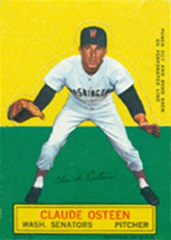 1964 Topps Stand-Ups #NNO Claude Osteen Front