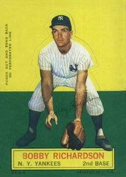 1964 Topps Stand-Ups #NNO Bobby Richardson Front