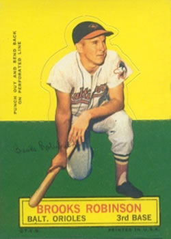 1964 Topps Stand-Ups #NNO Brooks Robinson Front