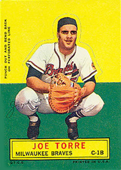1964 Topps Stand-Ups #NNO Joe Torre Front