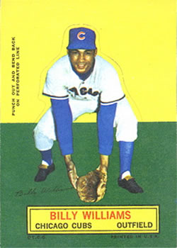1964 Topps Stand-Ups #NNO Billy Williams Front