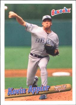 1996 Bazooka #51 Kevin Appier Front