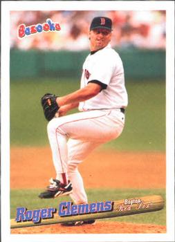 1996 Bazooka #62 Roger Clemens Front
