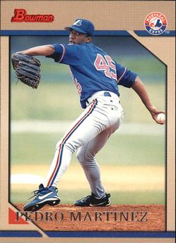1996 Bowman #37 Pedro Martinez Front