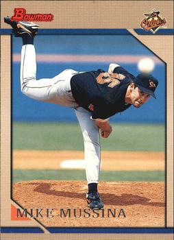 1996 Bowman #93 Mike Mussina Front