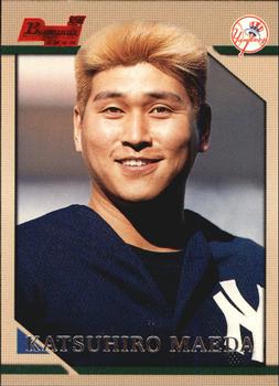 1996 Bowman #121 Katsuhiro Maeda Front