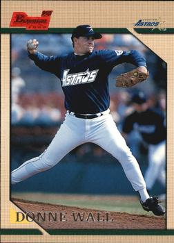 1996 Bowman #318 Donne Wall Front