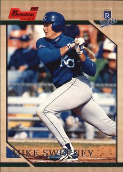 1996 Bowman #334 Mike Sweeney Front