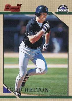 1996 Bowman #378 Todd Helton Front