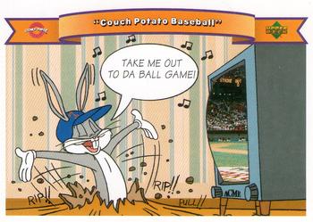 1991 Upper Deck Comic Ball 2 #40 Couch Potato Baseball Front