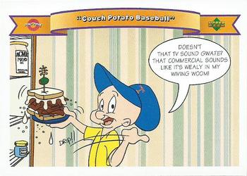 1991 Upper Deck Comic Ball 2 #42 Couch Potato Baseball Front