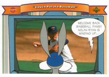 1991 Upper Deck Comic Ball 2 #44 Couch Potato Baseball Front