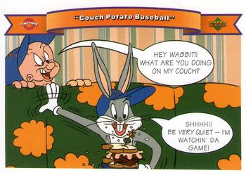 1991 Upper Deck Comic Ball 2 #48 Couch Potato Baseball Front