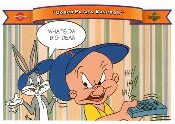 1991 Upper Deck Comic Ball 2 #50 Couch Potato Baseball Front
