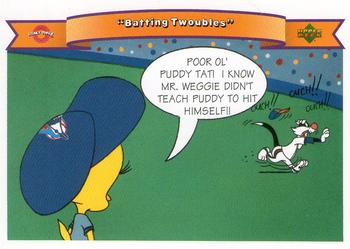 1991 Upper Deck Comic Ball 2 #82 Batting Twoubles Front