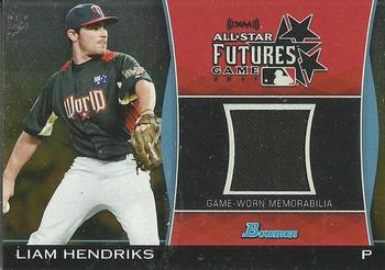 2011 Bowman Draft Picks & Prospects - Futures Game Relics Gold #FGR-LH Liam Hendriks Front